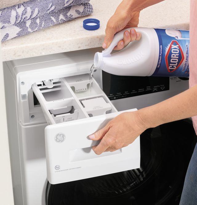 GE® 2.4 Cu. Ft. White on White Front Load Washer/Condenser Dryer Combo-8