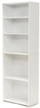 Sauder® Beginnings® Soft White® 5-Shelf Bookcase-0