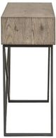 Fairfield® Arcadian Burnished Oak Open Storage Console Table-2