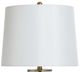 StyleCraft Clear/Light Brass Glass Table Lamp-1