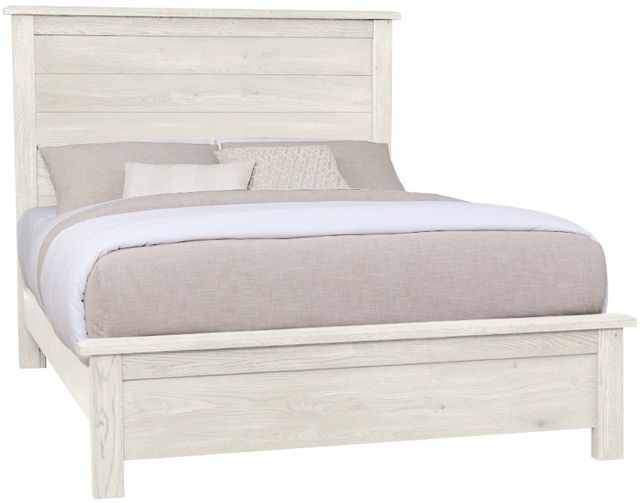 Artisan & Post by Vaughan-Bassett Weathered White California Farmhouse King Panel Bed-0