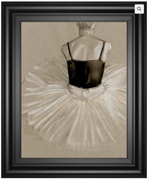 Classy Living Jennifer Paxton Parker Black Leotard II Wall Art-0