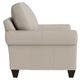 Bassett® Furniture Customizable Benchmade Premier Leather Large Roll Arm Accent Chair-2