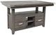 Jofran Inc. Altamonte Brushed Gray High-Low Rectangle Dining Table-0