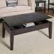 Jofran Inc. Gray Mosaic Lift Top Coffee Table-3