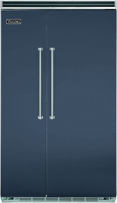 Viking® 48" 5 Series Slate Blue Refrigerator Door Panel Kit-0