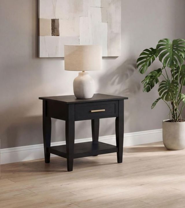 Coaster® Lindenton Black End Table-1
