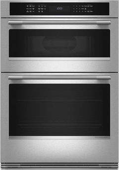 KitchenAid® 30" PrintShield™ Stainless Steel Oven/Micro Combo Electric Wall Oven with Air Fry mode 