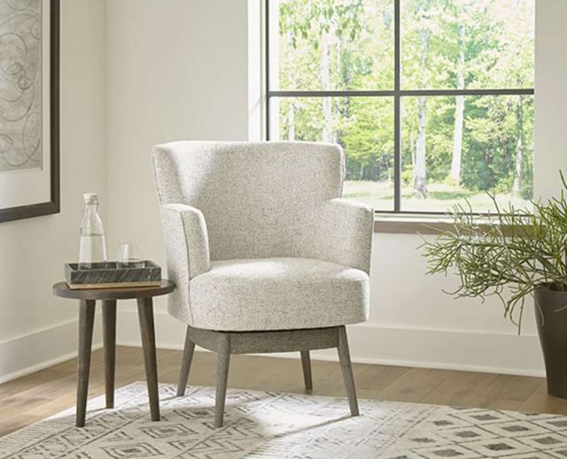 Best® Home Furnishings Customizable Kelida Swivel Chair with Espresso Legs-4