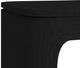 Elements International Rosalie Black Sofa Table-4