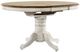 Liberty Furniture Carolina Crossing 5-Piece Antique Honey/White Pedestal Table Set-2