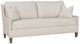 Fairfield® Customizable Kelly Sofa Tapered Leg and Two Knife-Edge Backs over One Seat-0