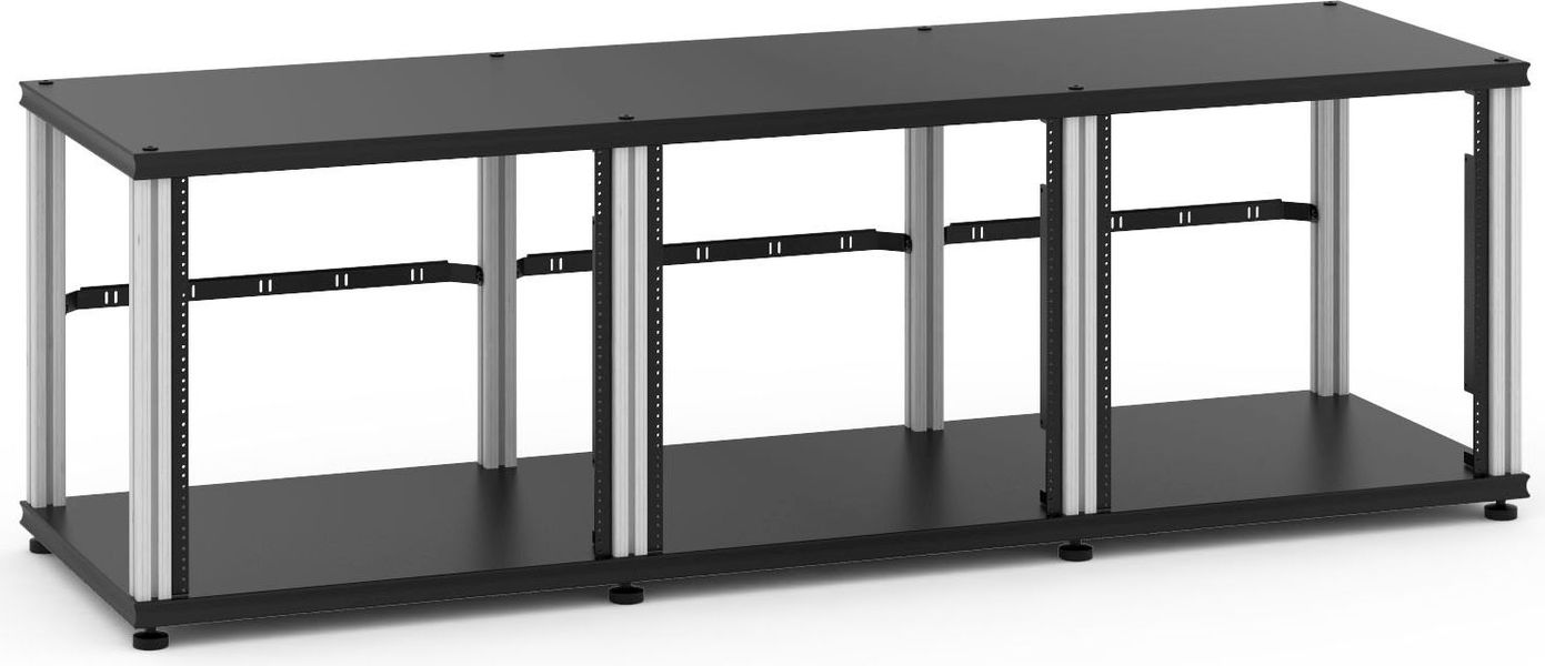Salamander Designs® Synergy Triple 20 Rack Mount-Black/Aluminum | Hi Fi ...