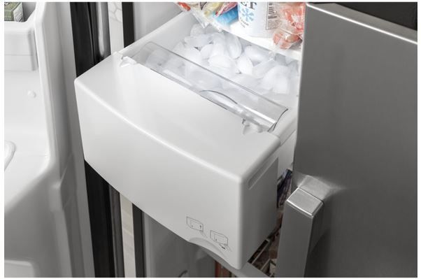 GE® 36 in. 25.3 Cu. Ft. Fingerprint Resistant Stainless Steel Side by Side Refrigerator-6