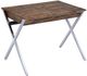 ACME Furniture Callers Chrome/Weathered Oak Writing Desk-0