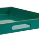 A & B Home Mimosa Turquoise Square Tray-4