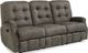 Flexsteel® Devon Gray Charcoal Reclining Sofa-0
