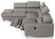 VIG Furniture Divani Casa Versa Gray Left Facing Sectional Sofa with Recliner-2