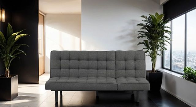 Furniture of America® Naperville Dark Gray Sofa-2