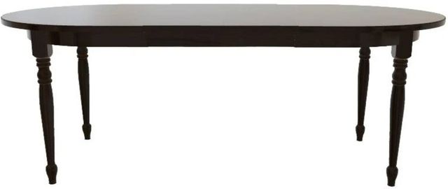 Mavin Customizable 42" x 60" Oval Extendable Dining Table with 2 Leaves-1