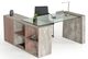 VIG Furniture Nova Domus Boston Glass Top with Concrete Base Office Desk-3