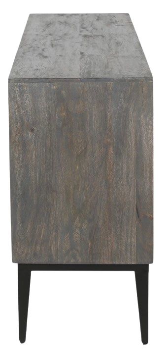 Home Trends & Design Jaipur Palm Springs Graywash Sideboard-2