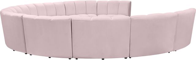 Meridian Furniture Infinity 10-Piece Pink Velvet Modular Sectional-3