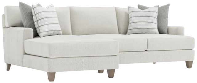 Bernhardt Mila Bernhardt Living 2-Piece White Left-Arm Facing Sectional-0