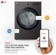 LG Black Steel Front Load Washer & Electric Dryer Laundry Pair-3