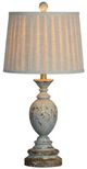 Forty West Pearl Blue Table Lamp-0