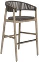 Uttermost® Dermott Cerused Wheat Wooden Outdoor Bar Stool-0