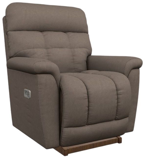 La-Z-Boy® Fulton Otter Power Rocking Recliner with Headrest and Lumbar-0