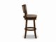Burnt Swivel Barstool-2