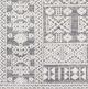 Surya Ariana Gray/White 4'x6' Area Rug-2