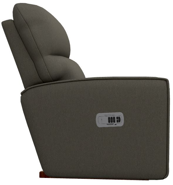 La-Z-Boy® Maddox Smoke Power Rocking Recliner with Headrest-2