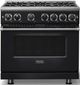 Viking® 7 Series 36" Onyx Pro Style Natural Gas Range-0