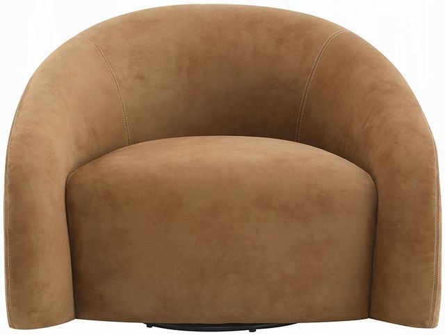 ACME Furniture Zoey Chocolate Accent Chair with Swivel-3