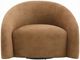 ACME Furniture Zoey Chocolate Accent Chair with Swivel-3