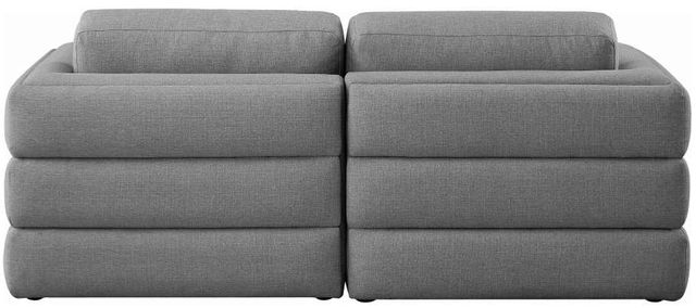 Meridian Furniture Beckham Grey Modular 76" Sofa-3