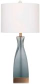 Bassett Mirror Anthea Frosted Blue Table Lamp-0
