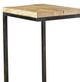 Furniture Classics Personal Beige Martini Table with Black Base-1