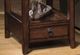 Null Furniture Dark Brown Rectangular End Table-1