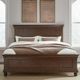 Liberty Furniture Rustic Traditions Rustic Cherry Queen Panel Bed-1