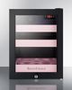 Summit® BeautiFridge 14" 0.9 Cu. Ft. Black Compact Refrigerator-0