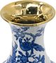 A & B Home Blue/Gold/White Vase-3