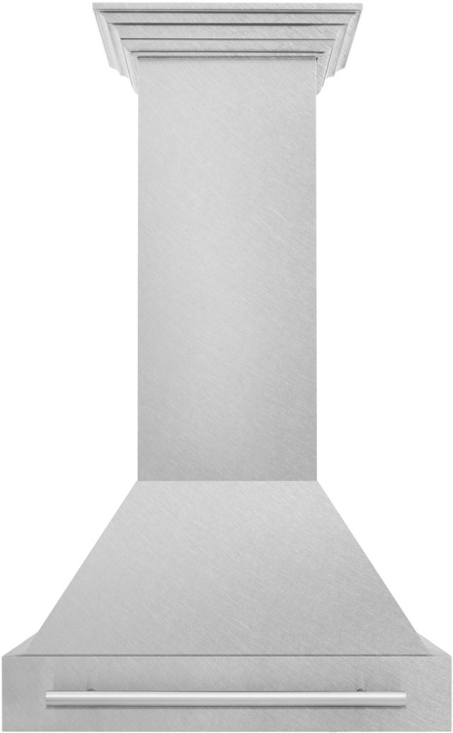 ZLINE 30" Satin Stainless Steel Wall Mounted Range Hood-0