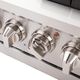 FORNO® Capriasca 36" Stainless Steel Pro Style Gas Range-3