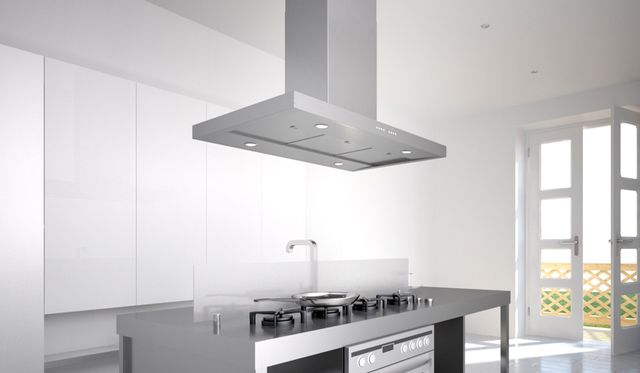 Faber Bella Isola 48" Stainless Steel Island Range Hood-4