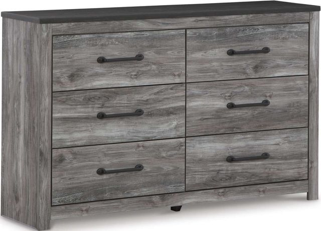 Signature Design by Ashley® Bronyan Dark Gray Dresser and Mirror-1