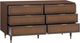 TOV Furniture Sierra Dark Brown 60" 6-Drawer Dresser-3